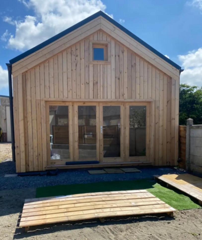 Maison En Bois 1 Chambre 4 Couchages Type Tiny House غرانفيل المظهر الخارجي الصورة