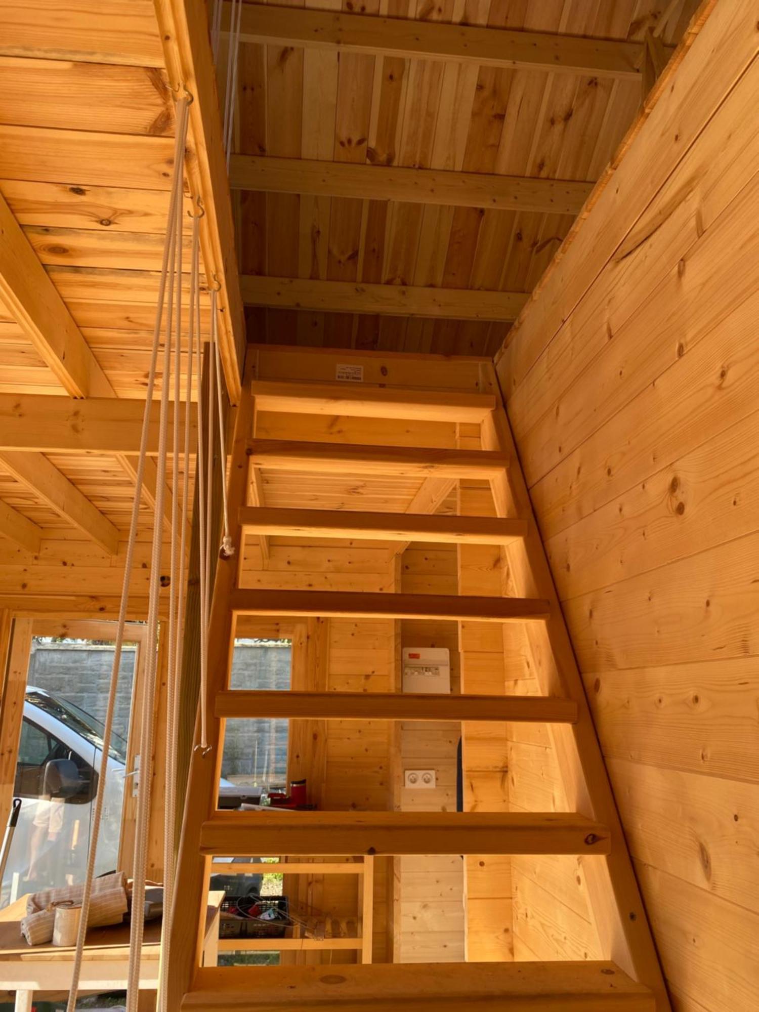 Maison En Bois 1 Chambre 4 Couchages Type Tiny House غرانفيل المظهر الخارجي الصورة