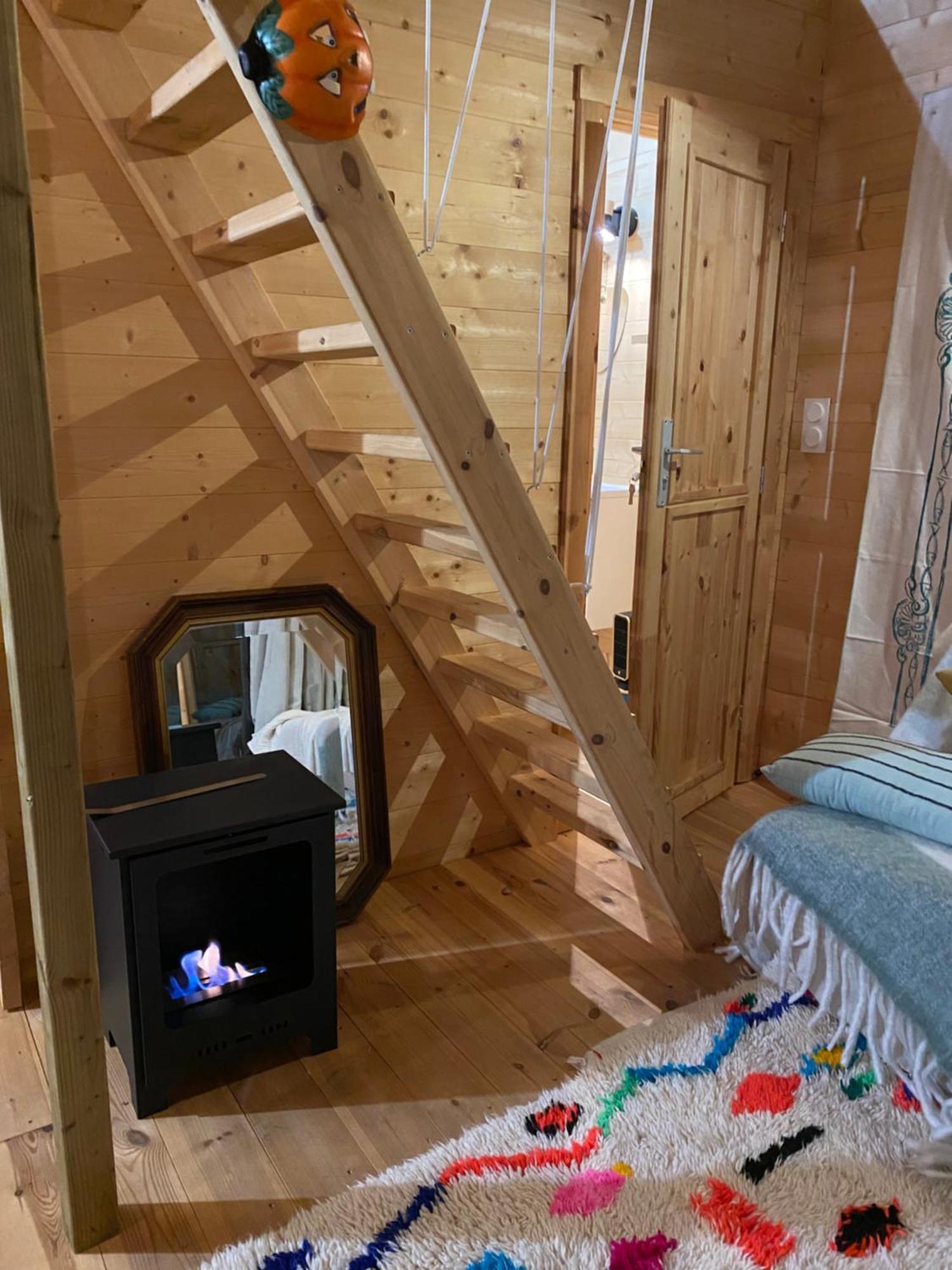 Maison En Bois 1 Chambre 4 Couchages Type Tiny House غرانفيل المظهر الخارجي الصورة