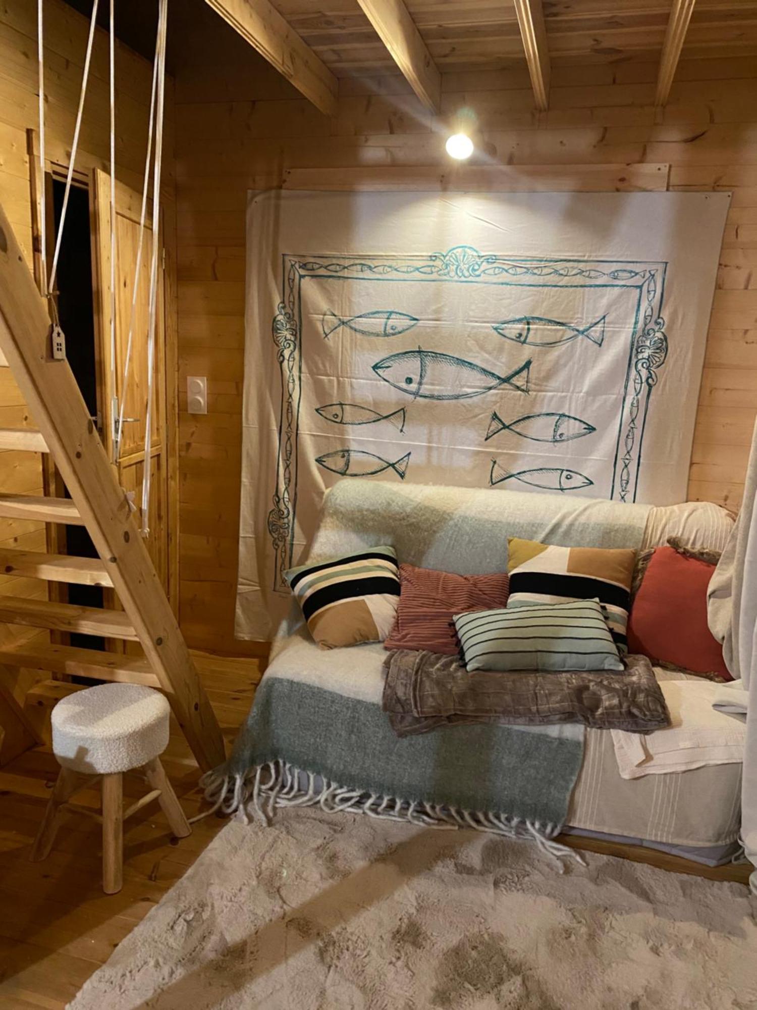 Maison En Bois 1 Chambre 4 Couchages Type Tiny House غرانفيل المظهر الخارجي الصورة