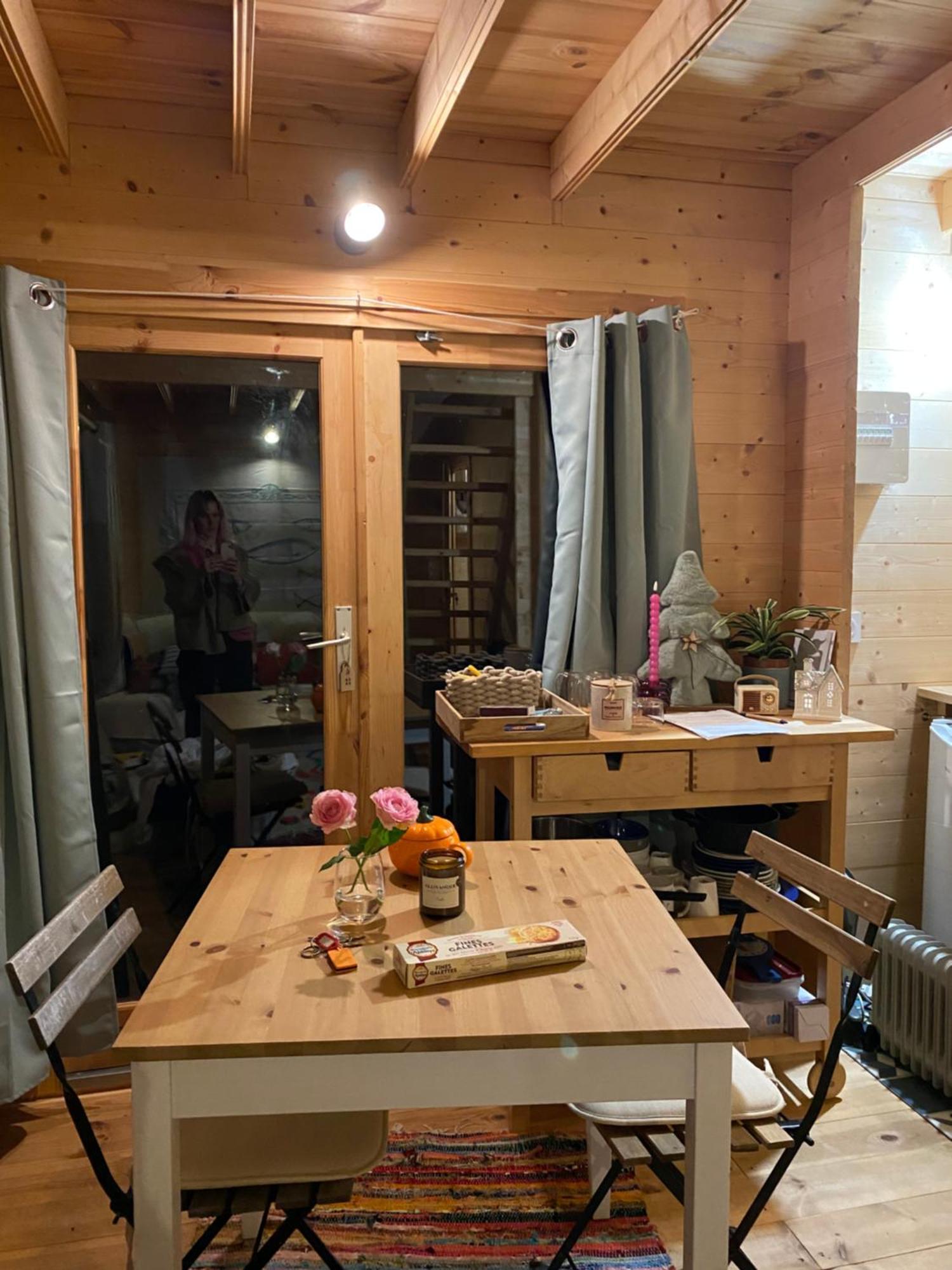 Maison En Bois 1 Chambre 4 Couchages Type Tiny House غرانفيل المظهر الخارجي الصورة